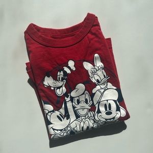 (5 for $25)4t Toddler Long Sleeve Mickey Mouse - Disney - Boys Long Sleeve shirt